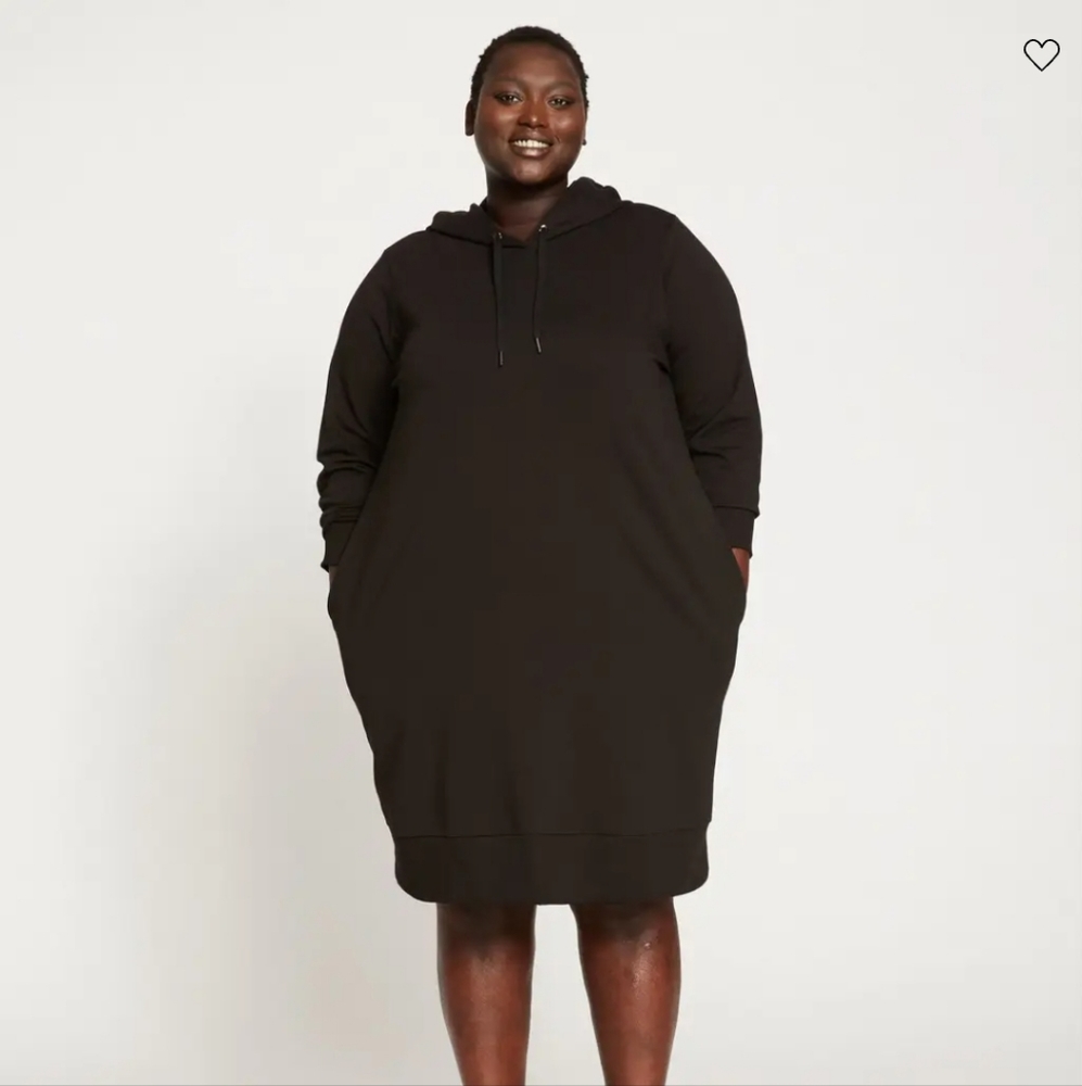 Universal Standard Carefree Sweatshirt dress S 14-16